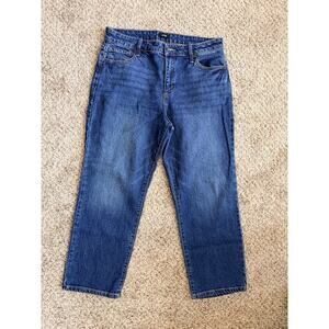 Express Womens Denim Jeans 10 EUC cropped